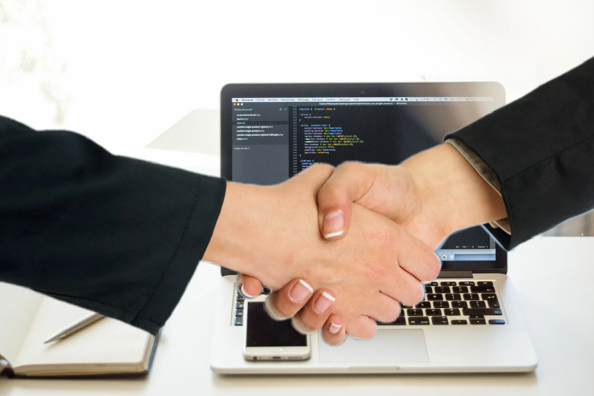 The most generic business stock image ever